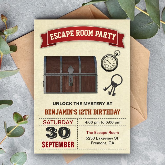 Invitation Carton d'invitation d'anniversaire pour une soirée (Créateur téléchargé)