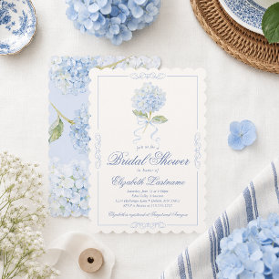 Invitation Carton d'invitation de douche de mariée aux horten
