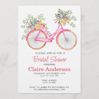Invitation Carton d'invitation de Fête de Fiançailles au thèm