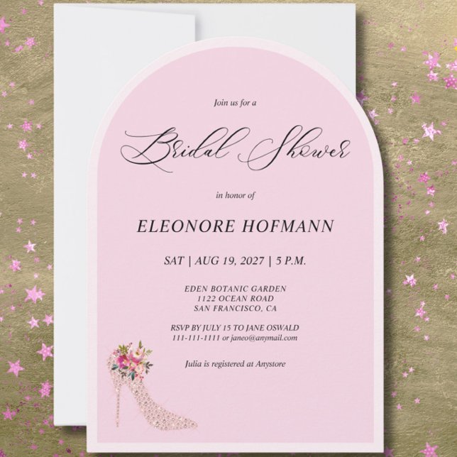 Invitation Carton d'invitation de Fête de Mariage à Talons Ha (Créateur téléchargé)