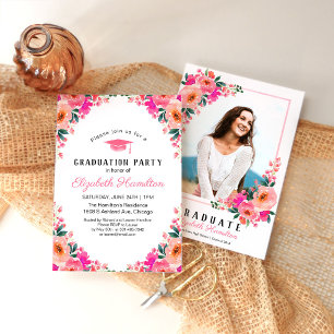 Invitation Carton d'invitation de fin d'études 'Promotion 202