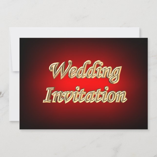 Invitation Carton d'invitation de mariage aux couleurs asiati (Devant)