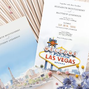 Invitation Carton d'invitation de mariage avec l'enseigne Ico
