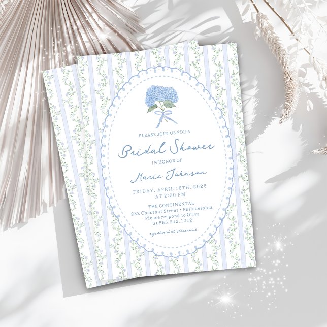 Invitation Carton d'invitation de mariage avec rayures d'hort (Créateur téléchargé)