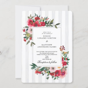 Invitation Carton d'invitation de mariage couleur Brise Tropi