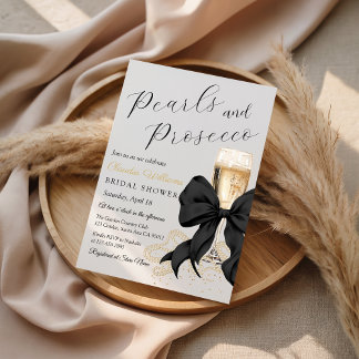 Invitation Carton d'invitation de mariage élégant avec nœud n