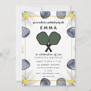 Invitation Carton d'invitation élégant rose pour Baby Shower