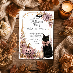 Invitation Carton d'invitation modifiable pour une fête d'Hal