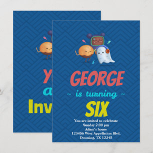 Invitation Carton d'invitation personnalisé pour enfants fant