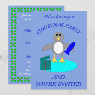 Invitation Carton d'invitation personnalisé pour la pêche au