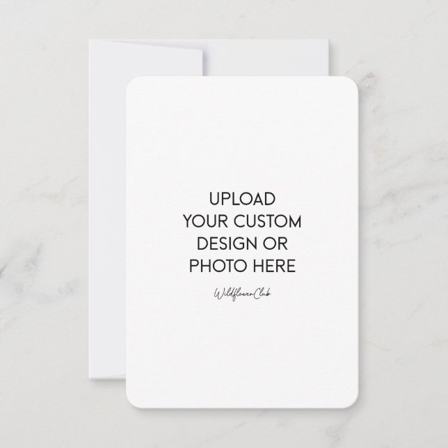 Invitation Carton d'invitation plat 8,9 cm x 12,7 cm (Devant)
