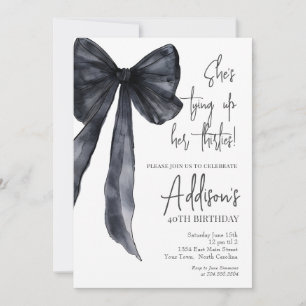 Invitation Carton d'invitation pour 30e anniversaire avec un