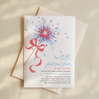 Invitation Carton d'invitation pour Baby Shower Fête de l'Ind