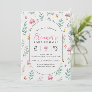 Invitation Carton d'invitation pour baby shower sur le thème 