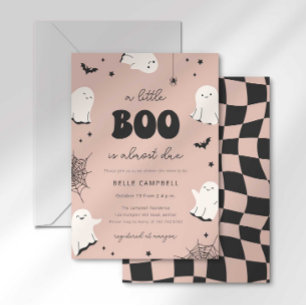 Invitation Carton d'invitation pour Baby Shower "Un petit Boo