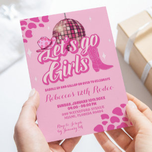 Invitation Carton d'invitation pour fête d'anniversaire de co