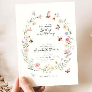 Invitation Carton d'invitation pour la Baby Shower de notre p
