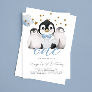 Invitation Carton d'invitation pour le 1er anniversaire de bé