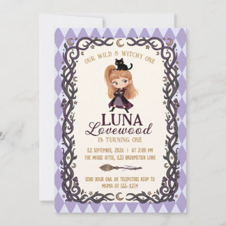 Invitation Carton d'invitation pour le 1er anniversaire de Ch