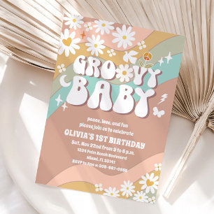 Invitation Carton d'invitation pour le 1er anniversaire de Re