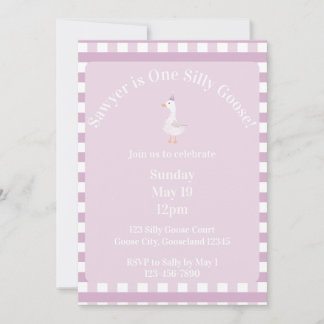 Invitation Carton d'invitation pour le 1er anniversaire de Si