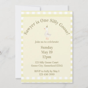 Invitation Carton d'invitation pour le 1er anniversaire de Si