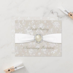 Invitation Carton d'invitation pour les 30 ans de mariage en 