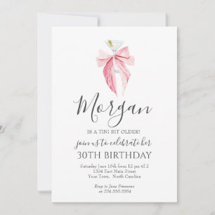 Invitation Carton d'invitation pour un Martini «A Tini Bit Ol