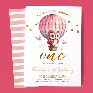 Invitation Carton d'invitation pour un premier anniversaire