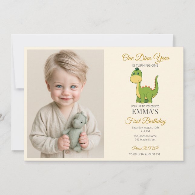Invitation Carton d'invitation pour une fête d'anniversaire d (Devant)
