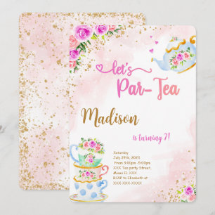 Invitation Carton d'invitation pour une fête d'anniversaire t