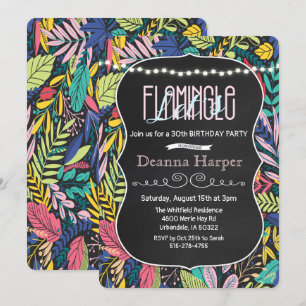 Invitation Carton d'invitation pour une fête d'anniversaire t