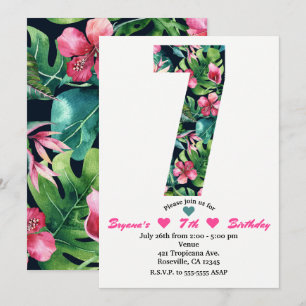 Invitation Carton d'invitation pour une fête d'anniversaire t