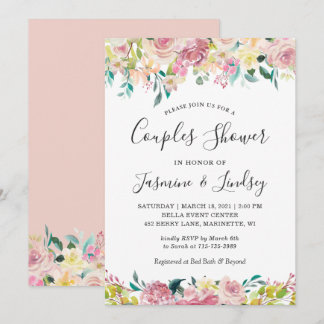 Invitation Carton d'invitation pour une fête de couples avec
