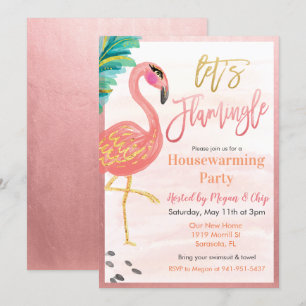 Invitation Carton d'invitation pour une pendaison de crémaill