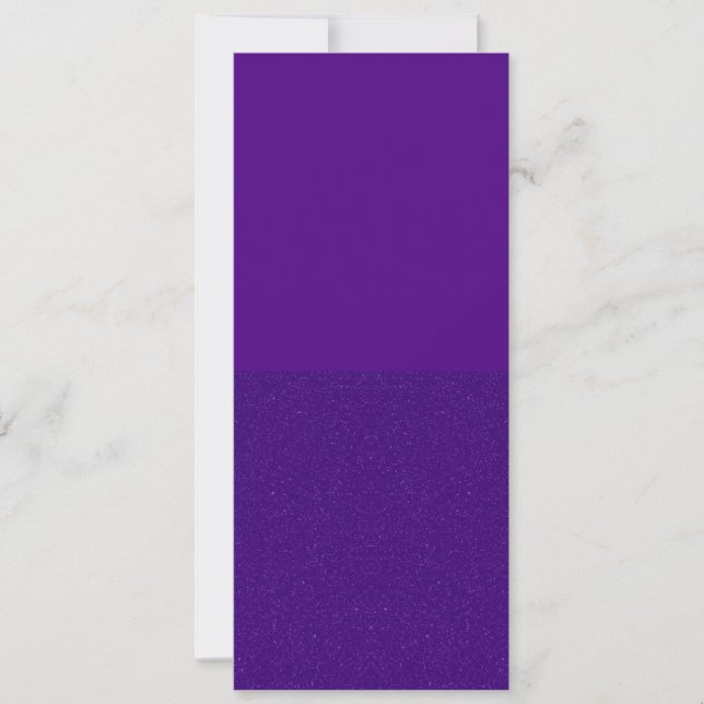 Invitation Carton d'invitation vertical avec finition bicolor (Devant)