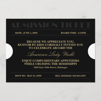 Invitation Cartons d'invitation 13x18 cm