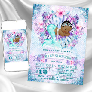 Invitation Cartons d'invitation à une baby shower sur le thèm