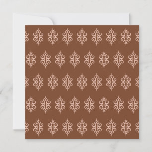 Invitation Cartons d'invitation Antique Chocolate Lace