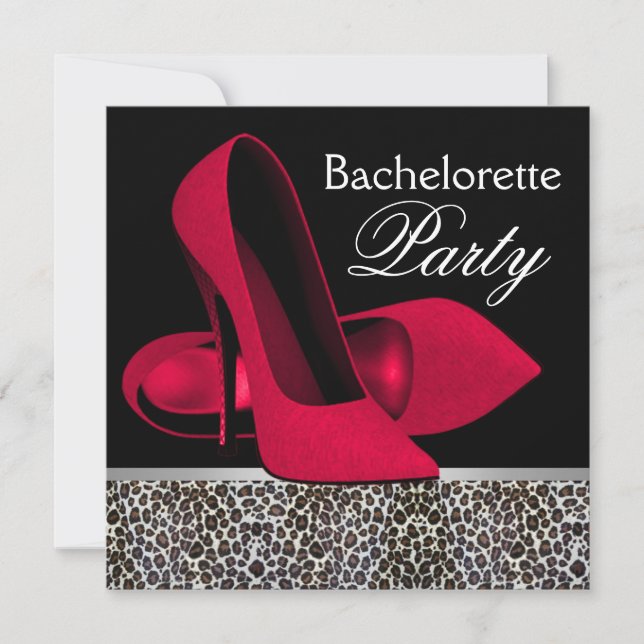 Invitation Cartons d'invitation de fête de bachelor pour la m (Devant)