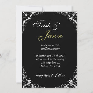 Invitation Cartons d'invitation de mariage