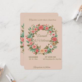 Invitation Cartons d'invitation de mariage