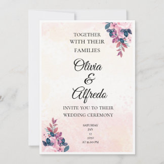 Invitation Cartons d'invitation de mariage
