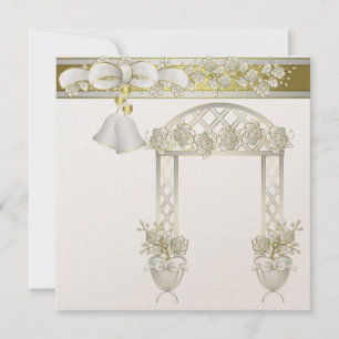 Invitation Cartons d'invitation de mariage 5,25" x 5,25"