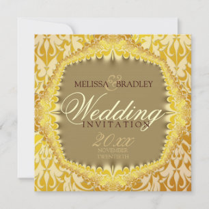 Invitation Cartons d'invitation de mariage vintage Bohème en