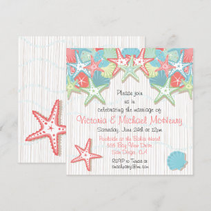 Invitation Cartons d'invitation de réception de mariage post-