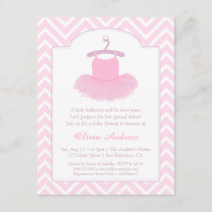 Invitation Cartons d'invitation élégants pour Baby Shower de