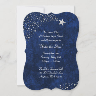 Invitation Cartons d'invitation formels de bal de promo Fleur