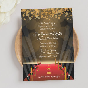 Invitation Cartons d'invitation formels pour le bal de promo 