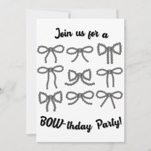 Invitation Cartons d'invitation Navajo Pearl Bow 